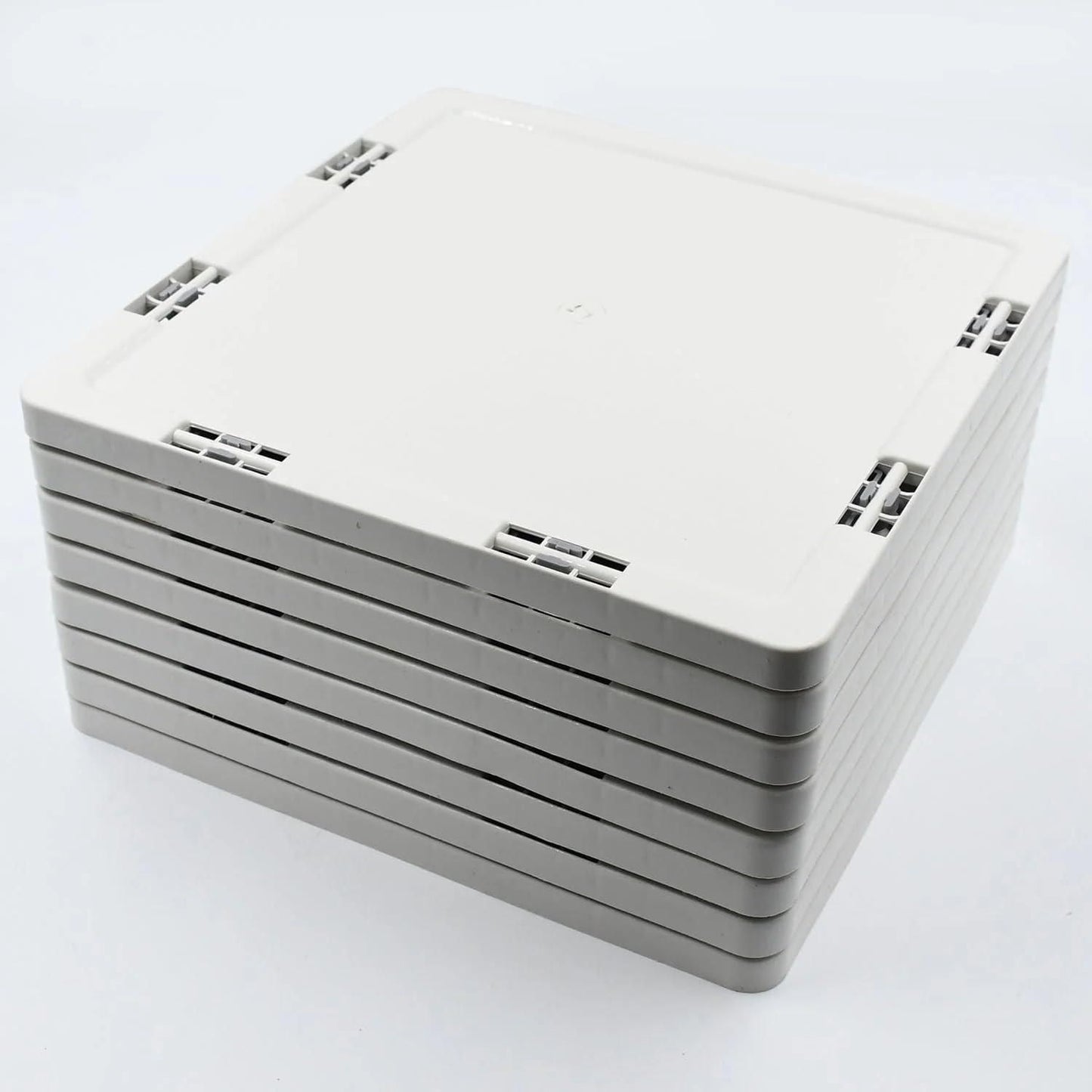 ROCKTELLS Smart Shoe Rack with 6 Layer Shoes Stand Multifunctional Entryway Foldable & Collapsible Door Shoe Rack Free Standing Heavy Duty Plastic Shoe Shelf Storage Organizer